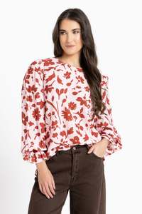 Seeking Lola: Patti Top / Plum Petal