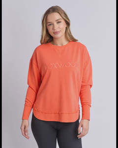 All: Simplified Crew / Orange Red