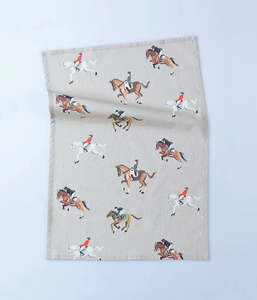 Equestrian Tea Towel