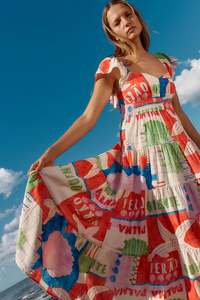 Sale Dresses: Sadie Dress / Seashell Print