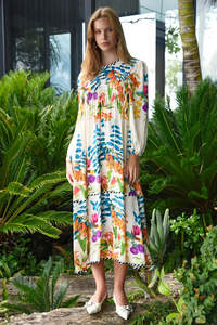 Dress To Impress - Cream Floral
