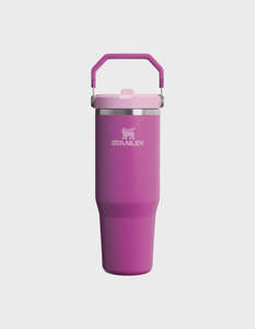 The IceFlow™ Flip Straw 2.0 Tumbler | 30 OZ | 0.89 L / Dark Blossom