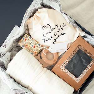 Pre Curated Gift Boxes: Welcome Baby Boy Gift Box