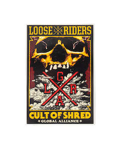 Loose Riders Nelson: Skull - Sticker