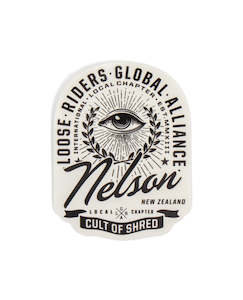 LRN - Tombstone (Clear) - Sticker