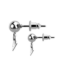 Earring Sets: Lightning Bolt - Dangly