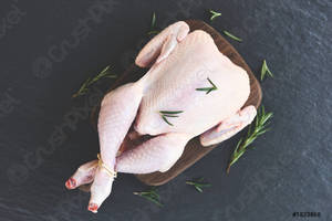 Chicken: Whole stuffed Chicken