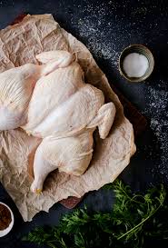 Chicken: Butterfly Chicken, Thai coconut.