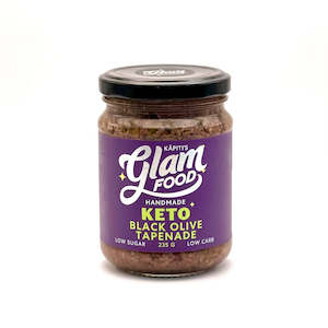 Keto Pickles Relish Glam Food Kapiti: Black Olive Tapenade