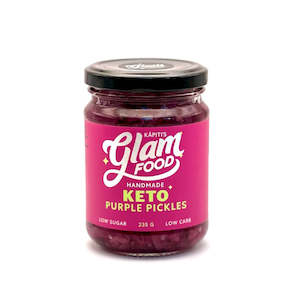 Keto Pickles Relish Glam Food Kapiti: Purple Pickles