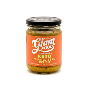 Keto Pickles Relish Glam Food Kapiti: Curried Bean Relish