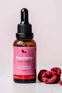 Raspberry Liquid Stevia Drops - Sweetnz