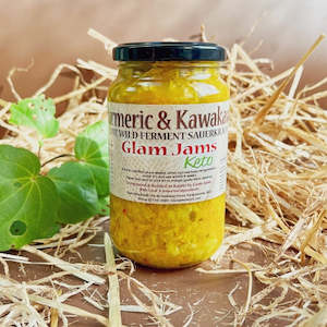 Raw Sauerkrauts: Turmeric and Kawakawa Sauerkraut