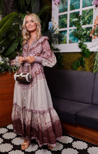 All Laced Up Maxi Dress