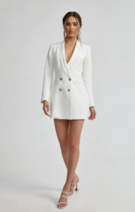 Minidresses: PRELOVED | Rosie Jacket Dress, size 8