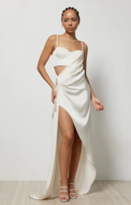White Party Dress: Dione Dress