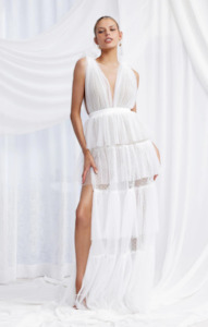 White Party Dress: Zendaya Dress