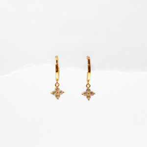 Earrings: Liberty Huggies