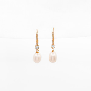 Dew Drop Pearl Earrings