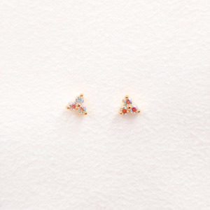 Aurora Shine Stud Earrings
