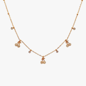 Necklaces: Delicate Cherry Necklace