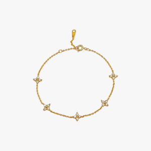 Sterling Silver: Liberty Cluster Bracelet