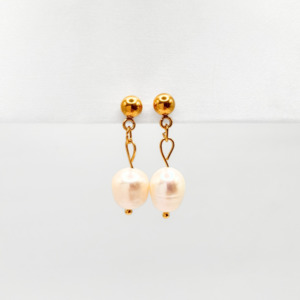 New: Fresh Water Pearl Drop Earrings