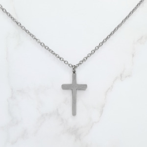 Mens Necklaces: Simple Faith Necklace