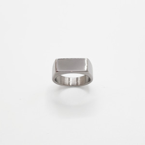 Simple Rectangle Signet Ring