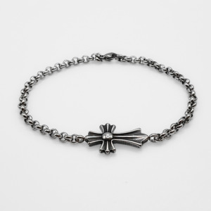 Mens Bracelets: Faith Curb Bracelet