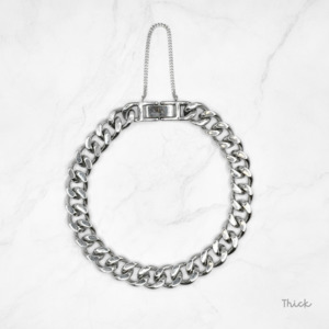 Cuban Link Clasp Chain Bracelet