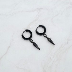 Spike Dangle One Touch Hoops