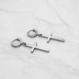 Large Faith Dangle One Touch Hoops