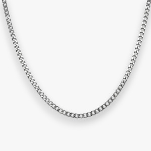 Mens Best Sellers: Flat Cuban Chain Necklace