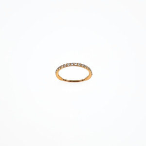 Hoops: Pave Seamless Hoop - 20G