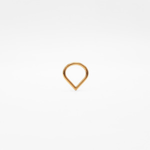 Hoops: Teardrop Septum Hoop