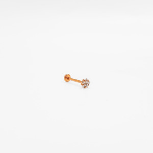 Nose And Septum: Star Push Pin