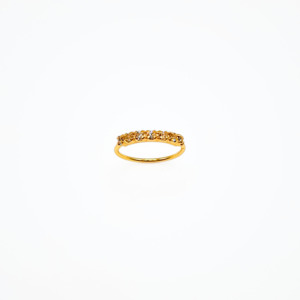 Half Sparkle Bendable Nose Hoops