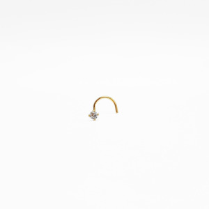 Crystal Nose Hook - 2mm