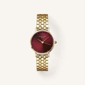Small Edit Sunray - Gold / Burgundy