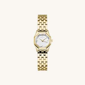 The Gemme - Gold / White Dial