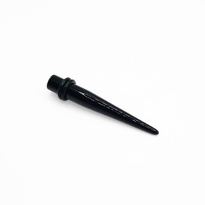 Acrylic Black Taper