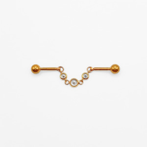 Industrial: Crystal Chain Industrial Bar