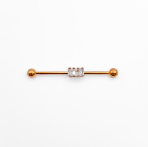 Industrial: Baguette Crystal Industrial bar