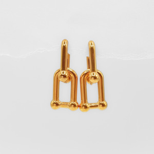 Hardware Chain Earrings