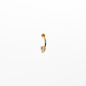 Daith Rook: Marquise Crystal Banana Bar