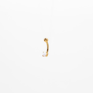 Opal Curved Barbell - 16G