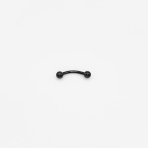 Daith Rook: Black Banana Bar - 16G