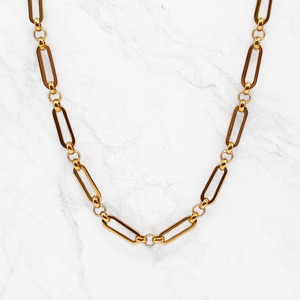 Chunky French Chain Necklace