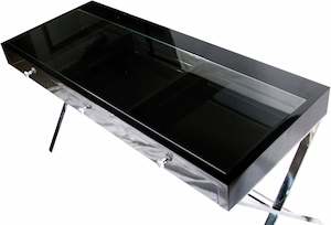 Vanity Table: Vanity Makeup Table - Black